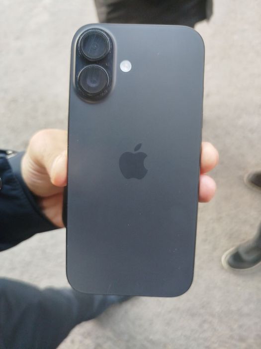 Iphone 16 128 gb qora