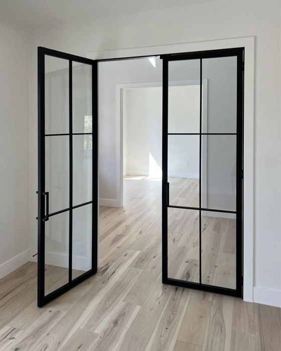 Лофт перегородки и двери из металлического профиля под заказ