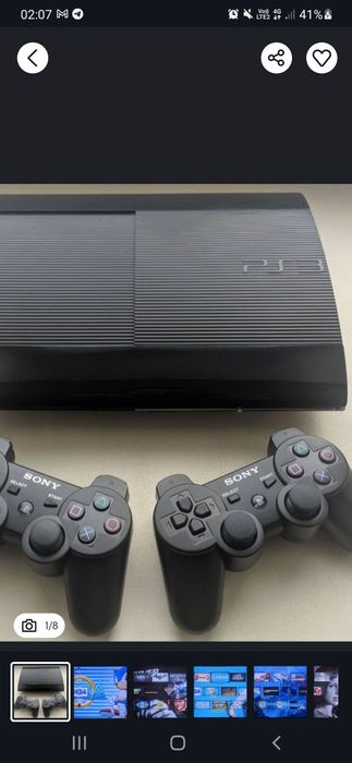 Sоnи PlayStation 3 прошита с 49 играми с четырьмя dualShok 2 новых