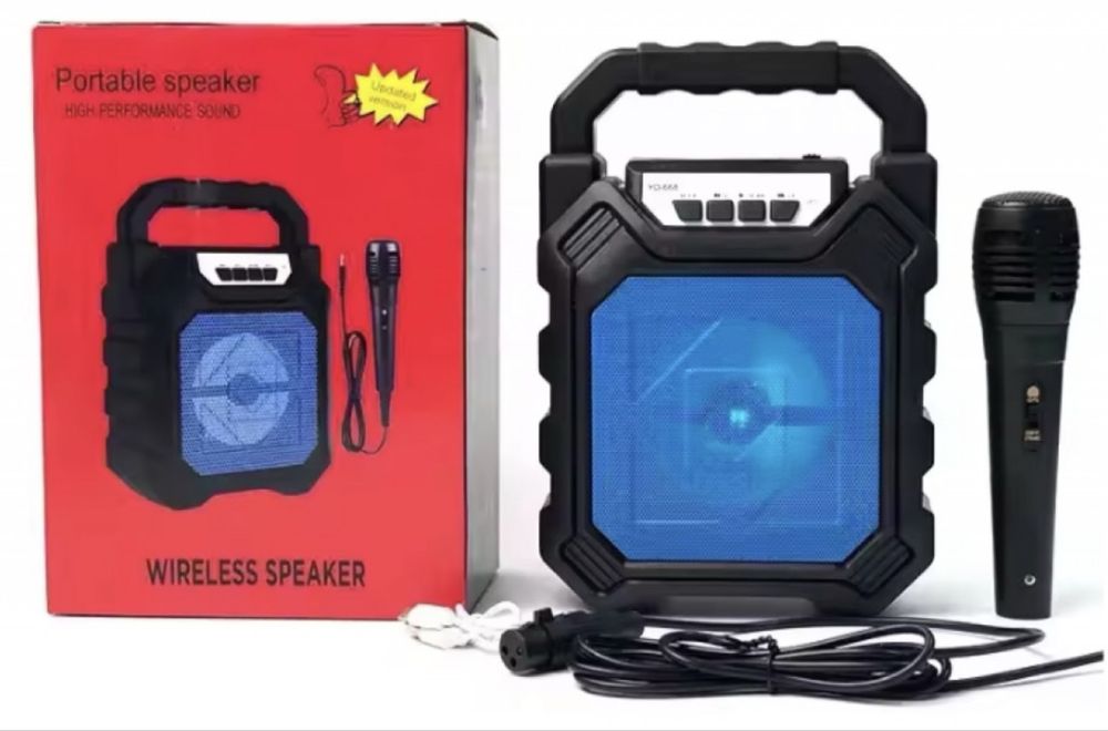 Преносим Bluetooth високоговорител Boom Box YD-668