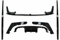 Kit Aero BMW F80 M3 F82 M4 (2014-2019) M Sport Design Negru Lucios