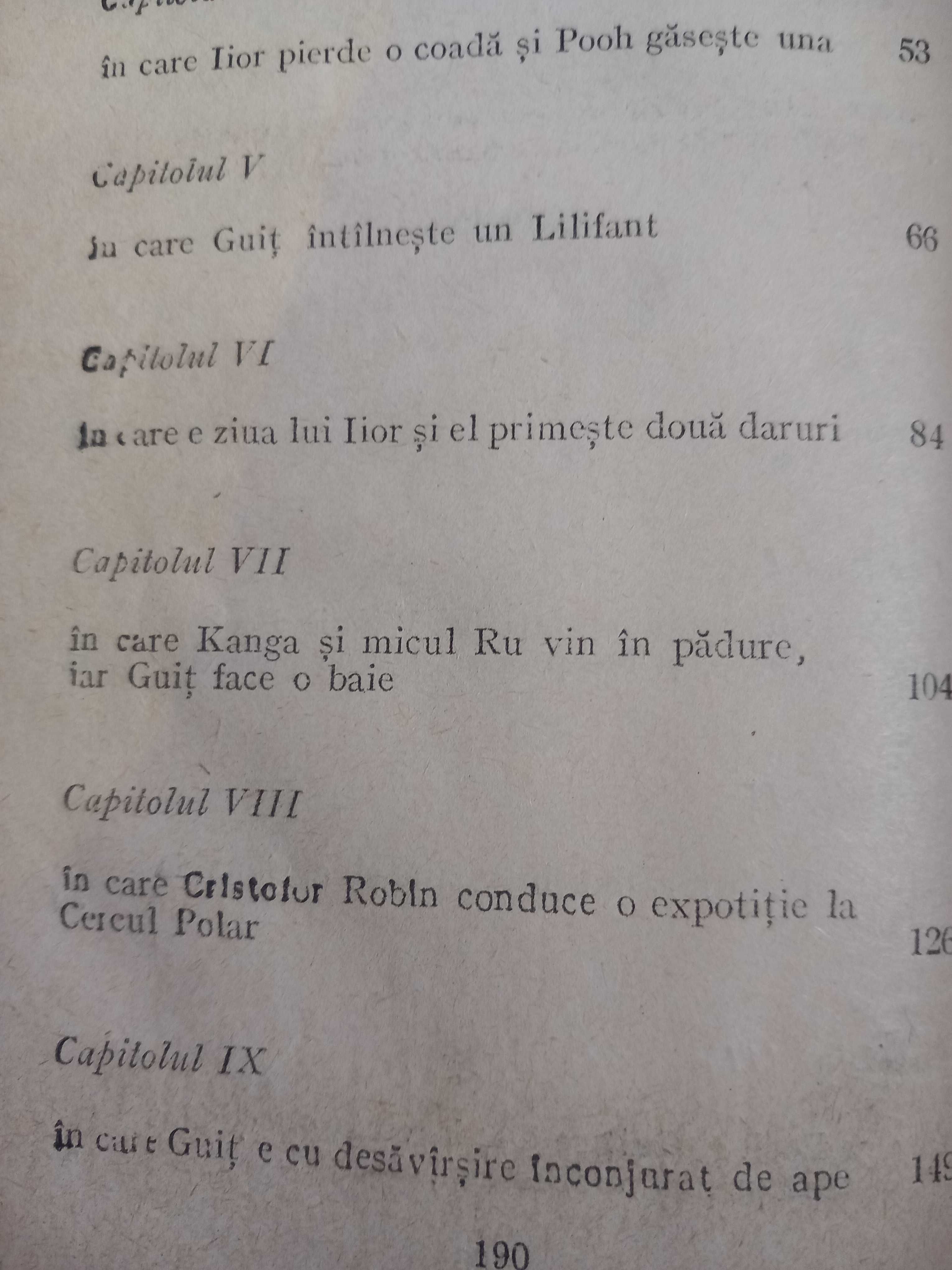 Carte pentru copii"Winnie ursulețul" de A.A.Milne,1973,200 pagini