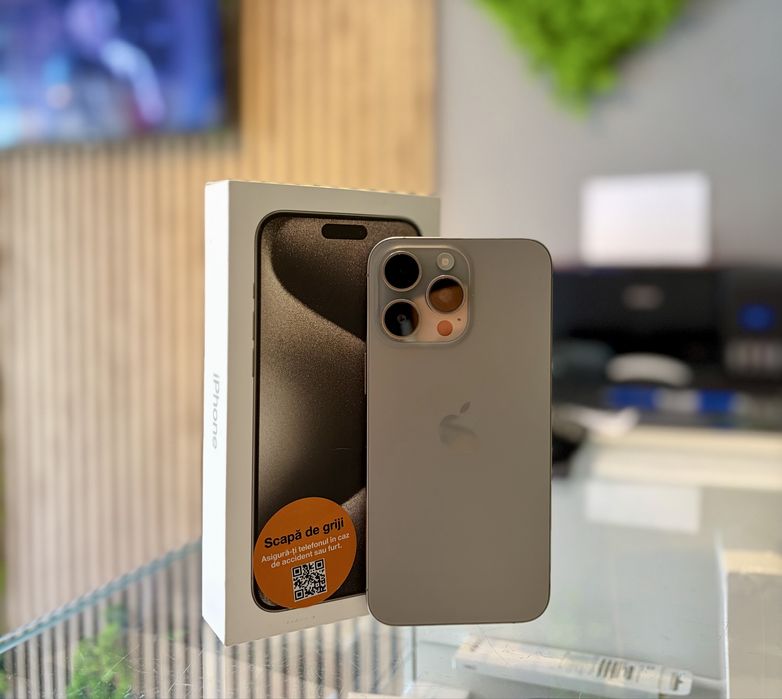 **ATS GSM**ID97495 iPhone 15 Pro Max 256Gb /Baterie100%/Garantie