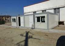 Container modular tip birou, vestiar, grup sanitar, depozitare
