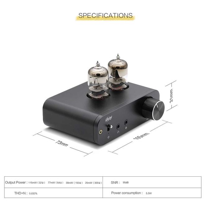 Amplificator casti Sabaj PHA3