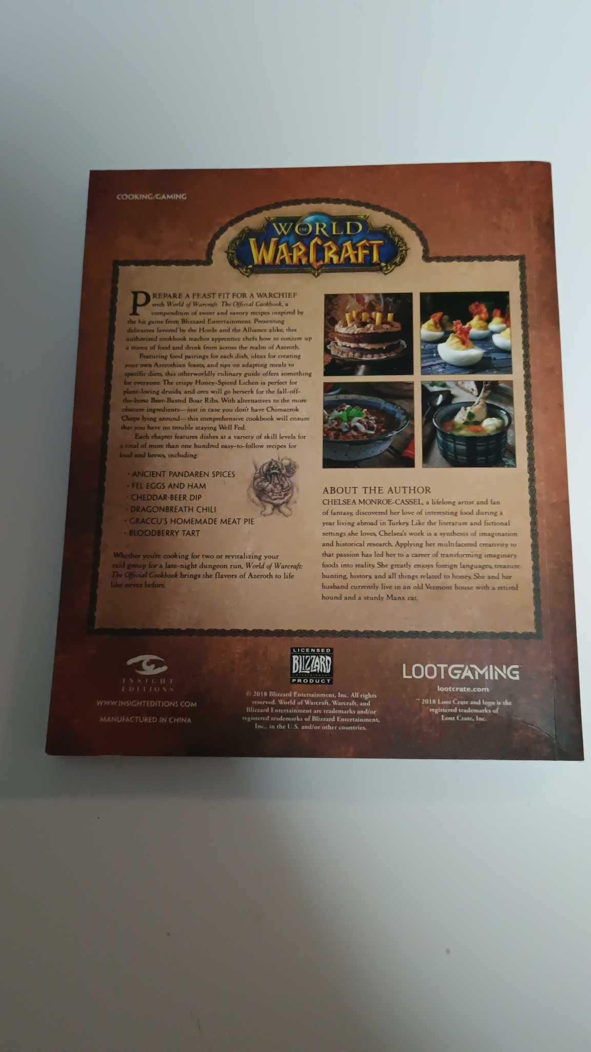 Книга World of Warcraft: The Official Cookbook