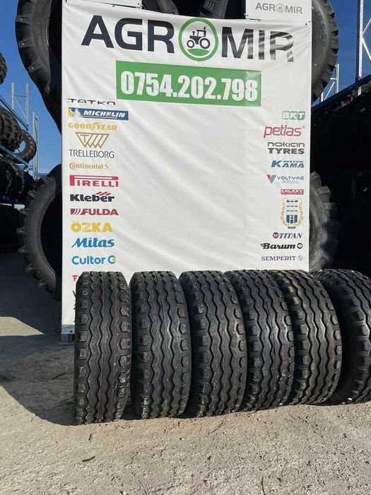 100/75-15.3 Anvelope noi Armour 10-15 Cauciucuri cu 12pr groase