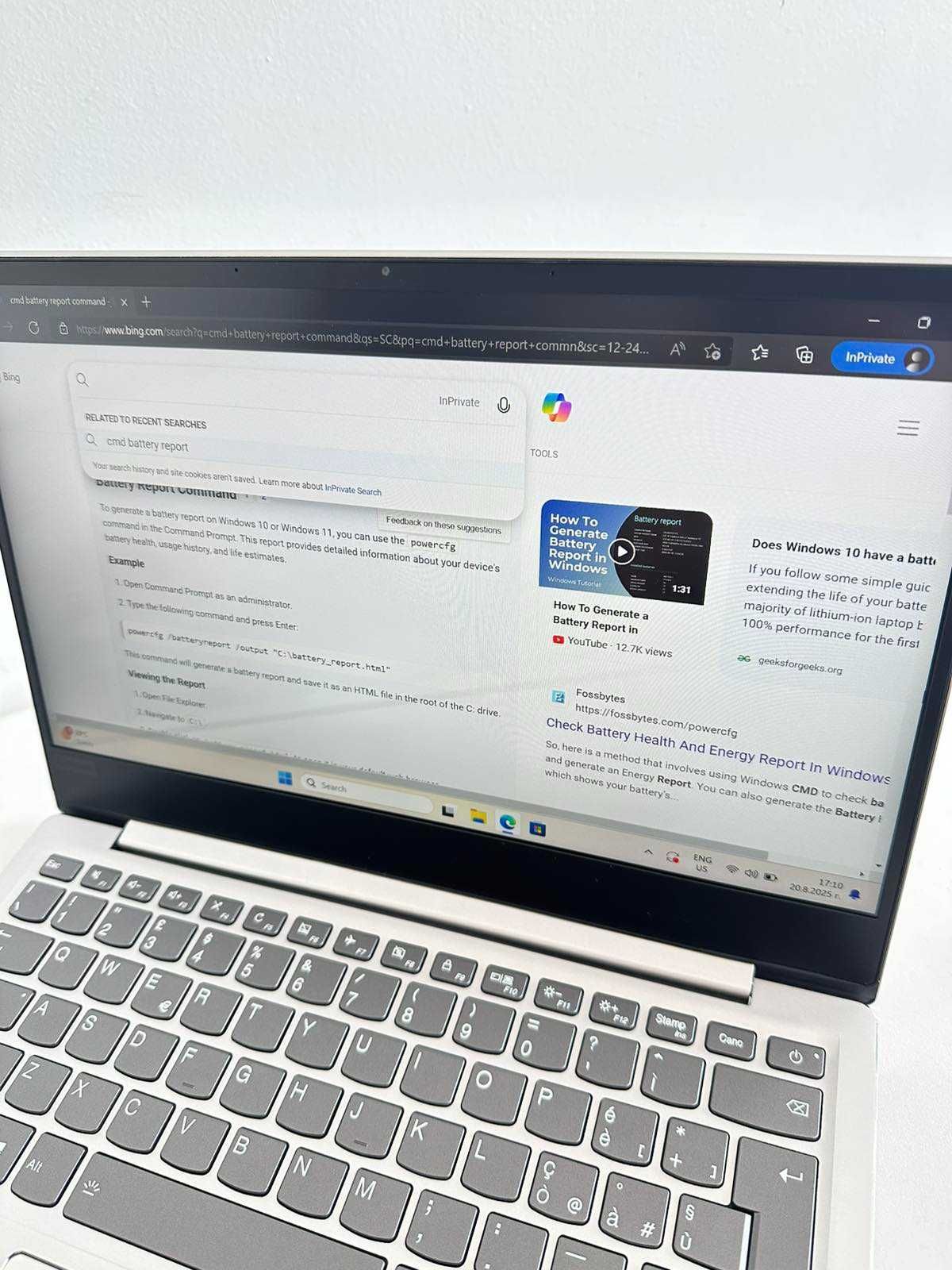 Нов Lenovo Ideapad 720S 13.3"FHD/Ryzen5/8GB/256GB/Сив