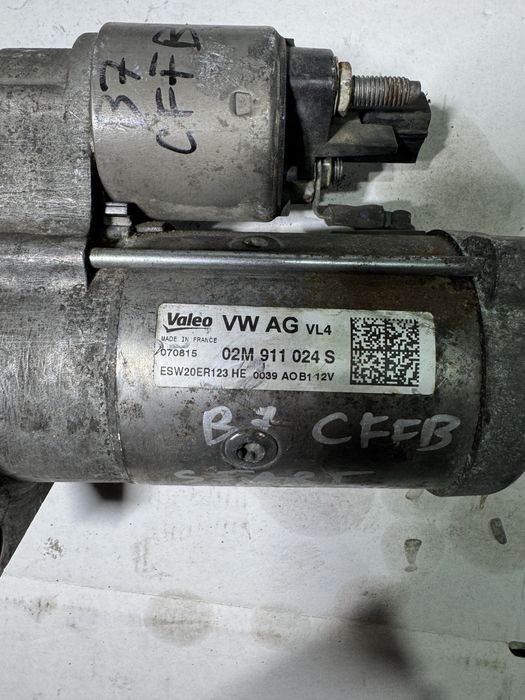 Electromotor marca Valeo cu functie de start stop passat b7 cffb
