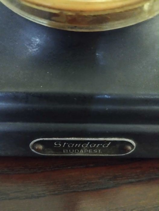 Телефон аналогов Srandart Budapest, черен, работещ