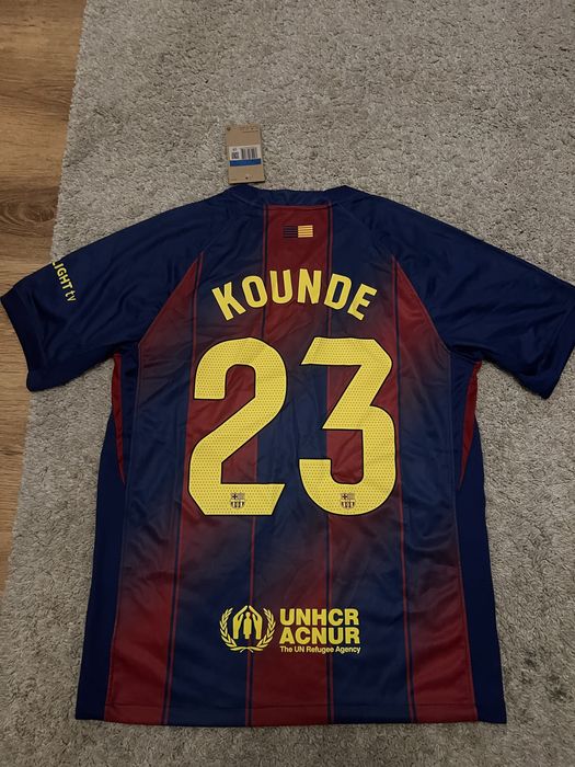 Tricou fotbal Kounde barcelona