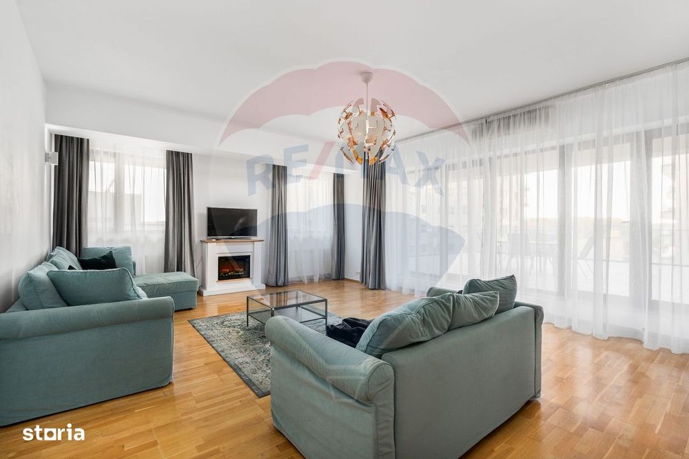 3 Camere / Terasa mare 80mp / Parcare subter. / Mobilat Utilat