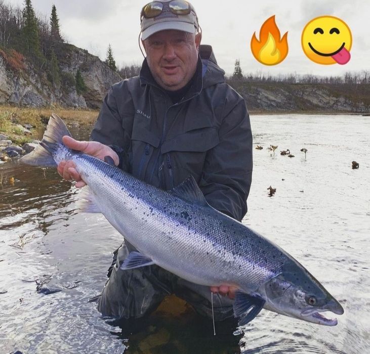 Сахалинская Сёмга . Настоящая морская рыба .