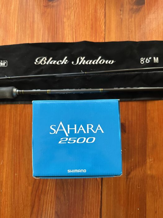 Спининг въдица Filstar Black Shadow и макара Shimano Sahara 2500