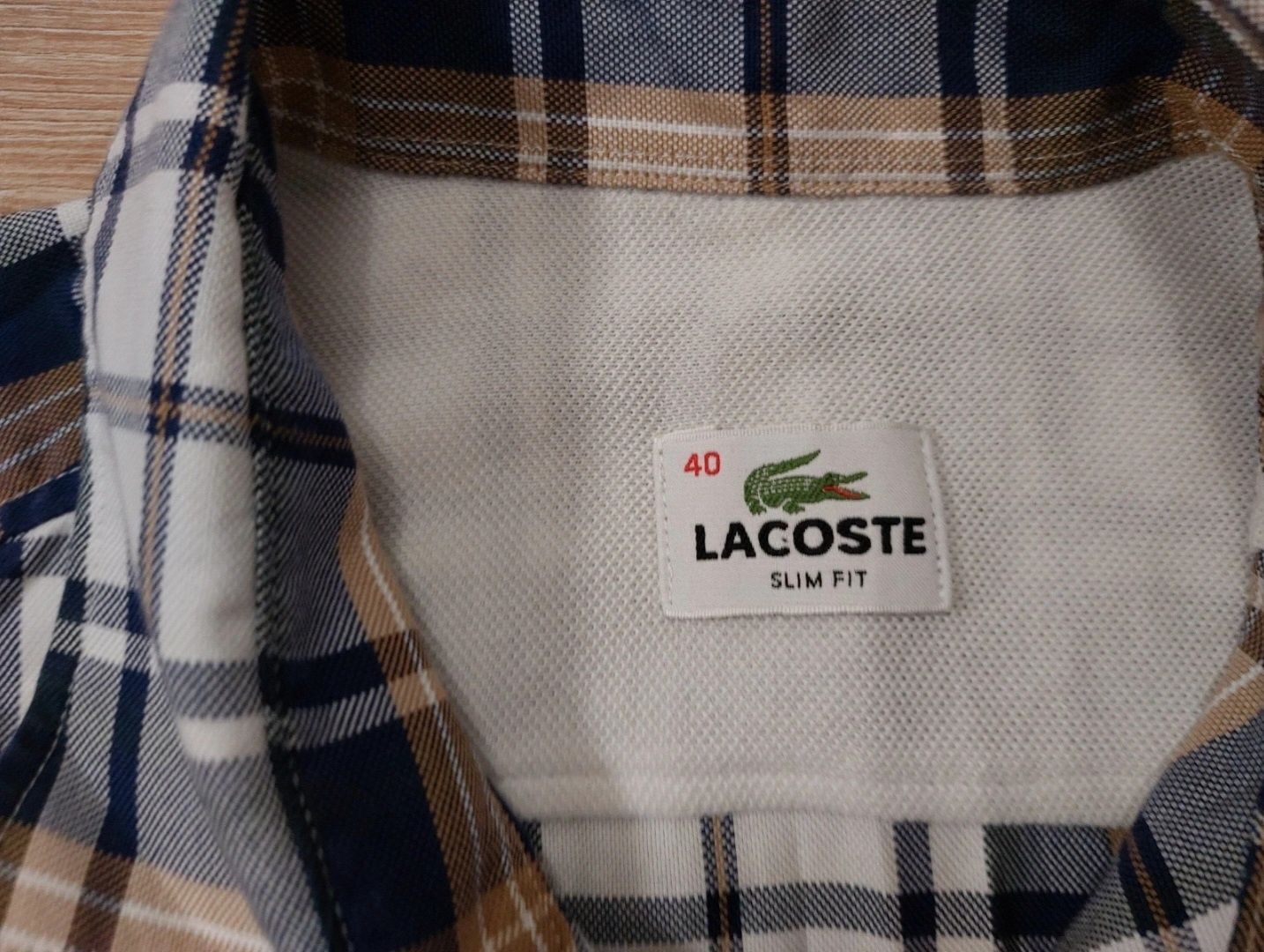 Camasa Lacoste 40 M (nike boss tommy north levi's vintage Lee nunta