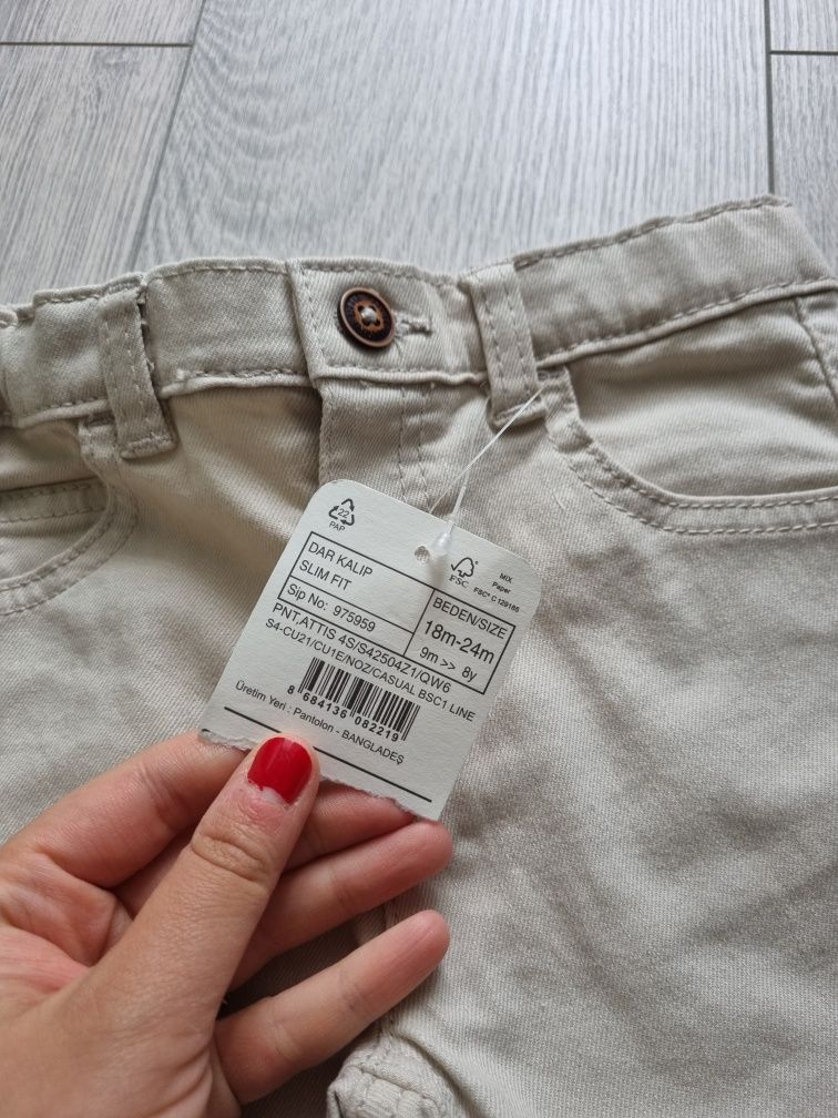 Pantaloni Lc Waikiki slim fit noi [92]