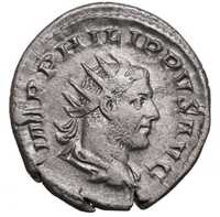 Moneda antica, Imperiul Roman anul 244-249