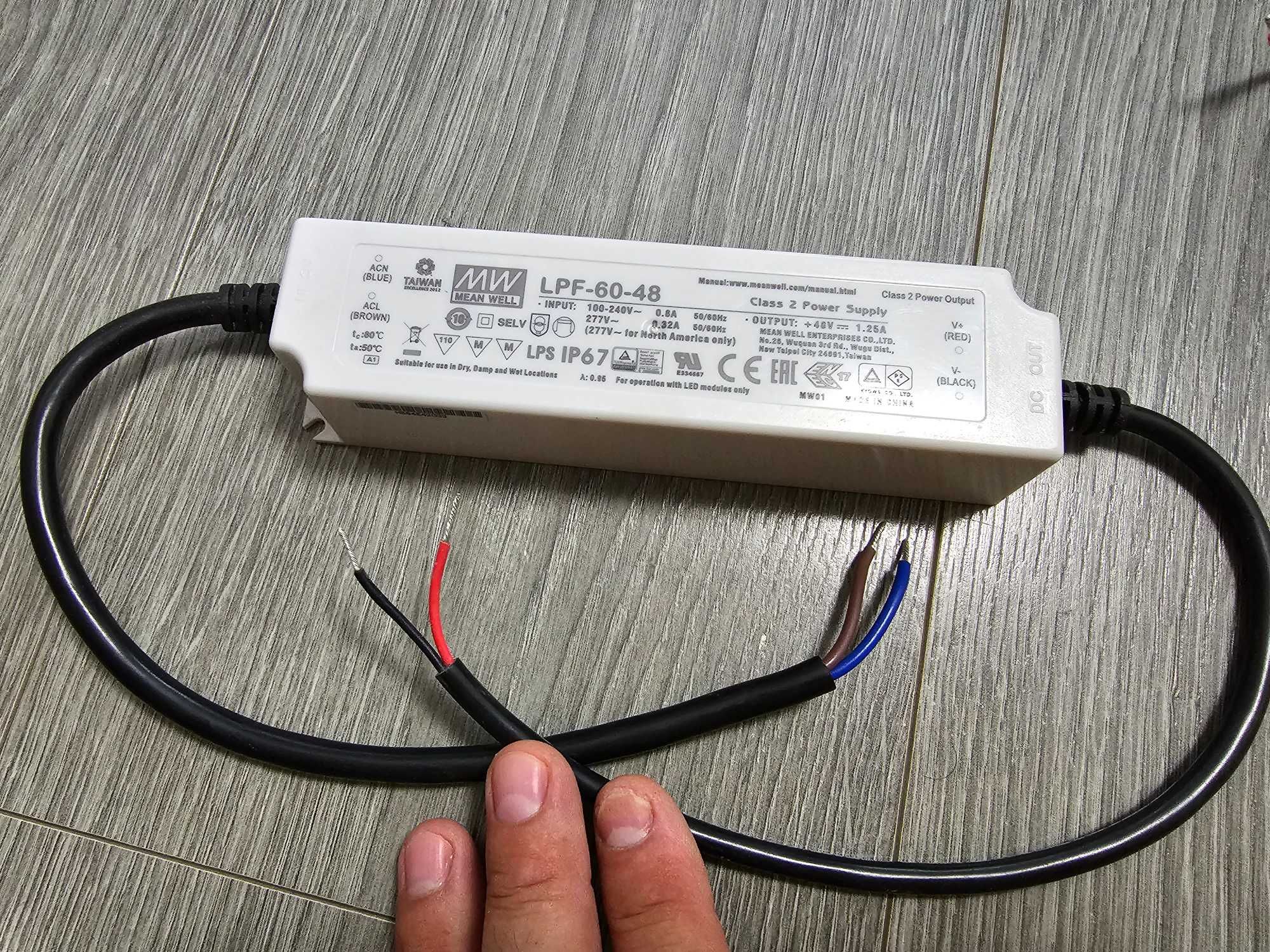 Alimentator LED-uri LPF-60-48, 48V 60W nou