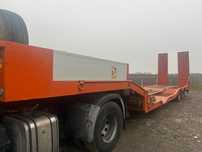 Inchiriez semiremorca trailer pentru transport cap tractor