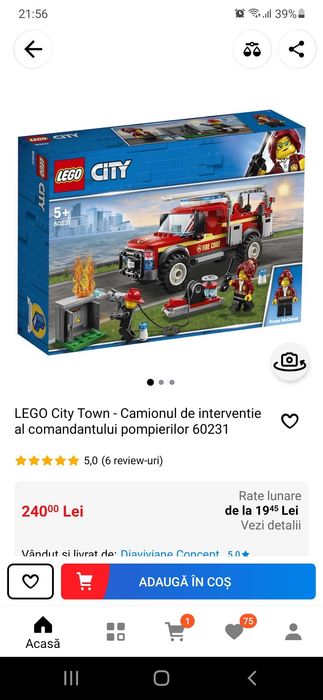 Lego City 60231 complet
