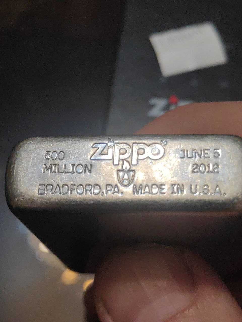 Лимитированная зажигалка Zippo