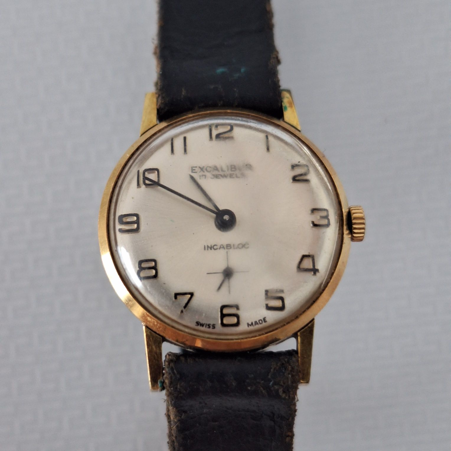 Ceas Excalibur mecanic 17 rubine Incabloc Swiss made