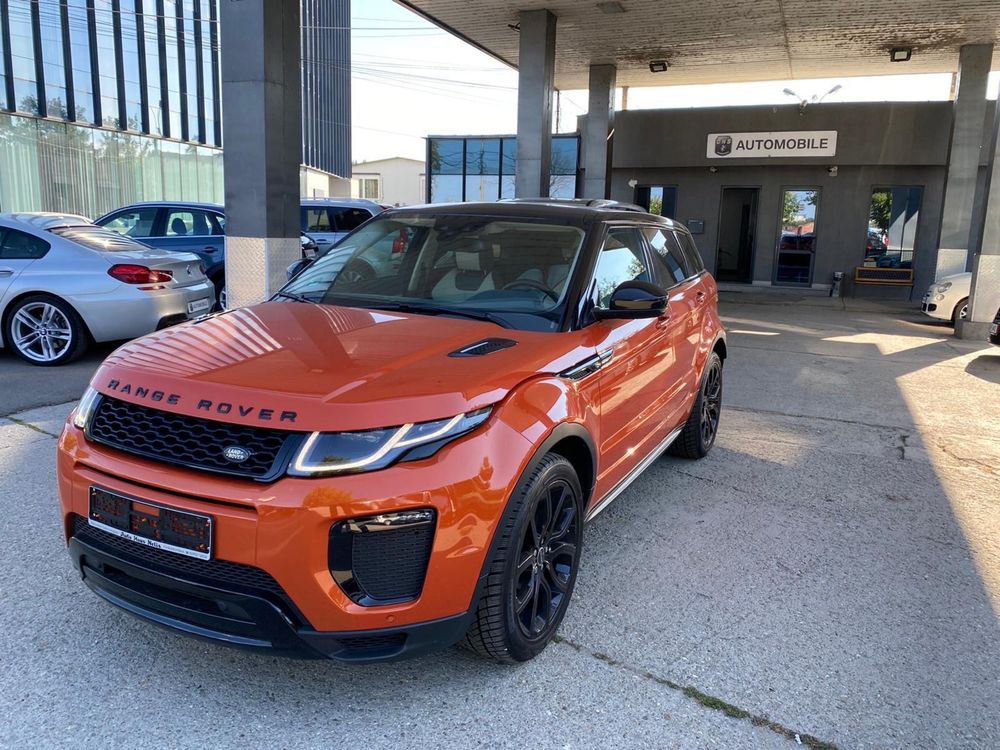 Land Rover Range Rover Evoque portocaliu/negru