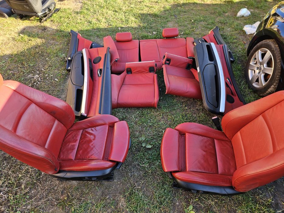 Interior Bmw e92  roșu