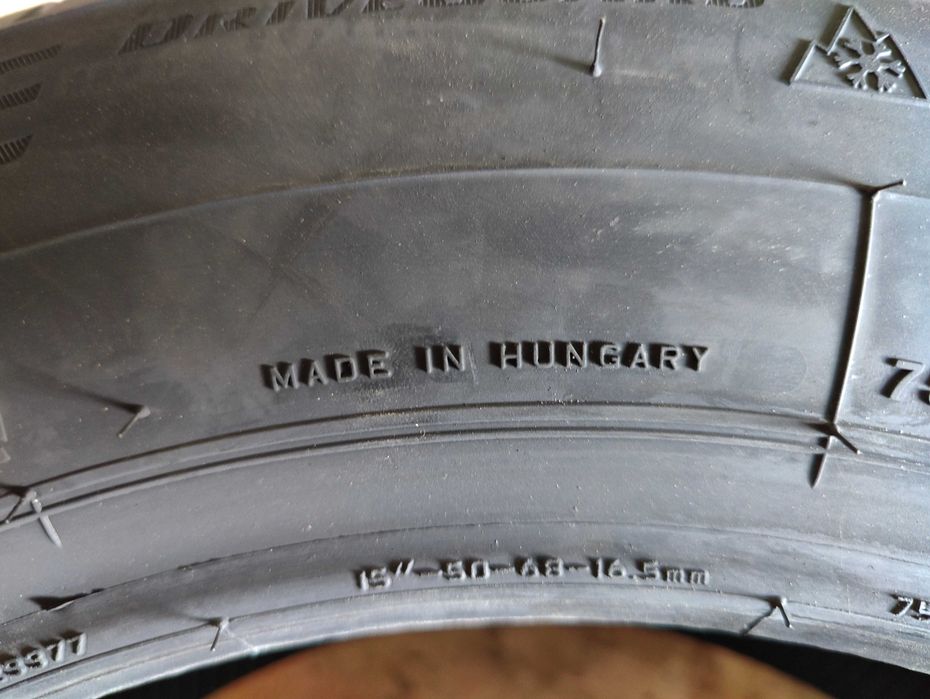 4 Нови всесезонни гуми 195/65R15 Bridgestone DGuardA005 XL 95H RunFlat