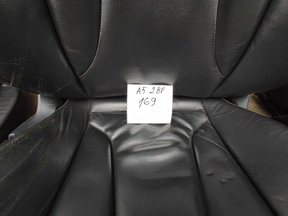 Черен Кожен салон Audi A5 2 врати Coupe надуване н169