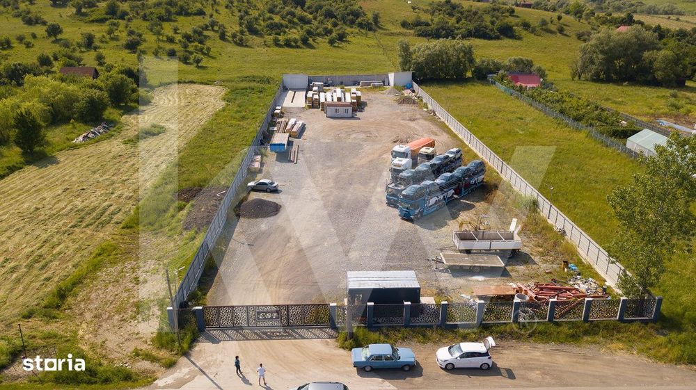 Teren intravilan cu fundatie consolidata| 5000 mp | Cisnadie | Sibiu