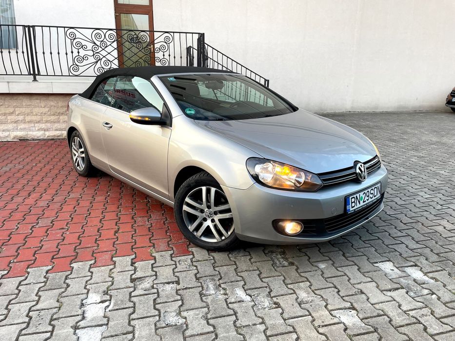 Vw golf 6 cabrio an 2012 1.6 TDI 105 cp .