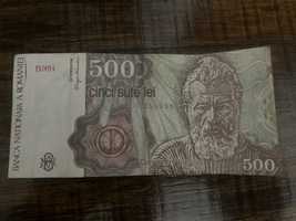 Vand bancnota 500 lei