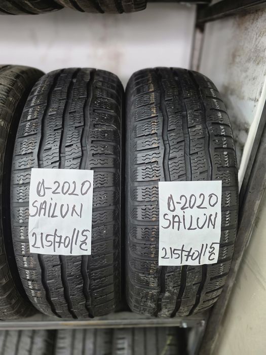 2x 215/70/15C M+S SAILUN 2020 Stare excelenta