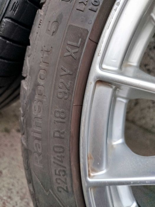 Продавам немски лети алуминиеви джанти Rial,18 цола,8J×18,ET48,5×114,3
