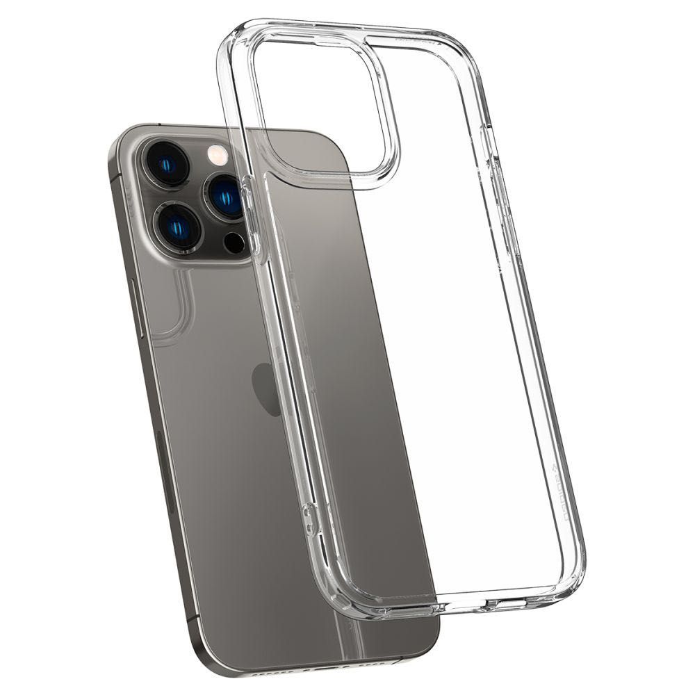 Калъф за iPhone 14 Pro/Pro Max, SPIGEN Ultra Hybrid прозрачен