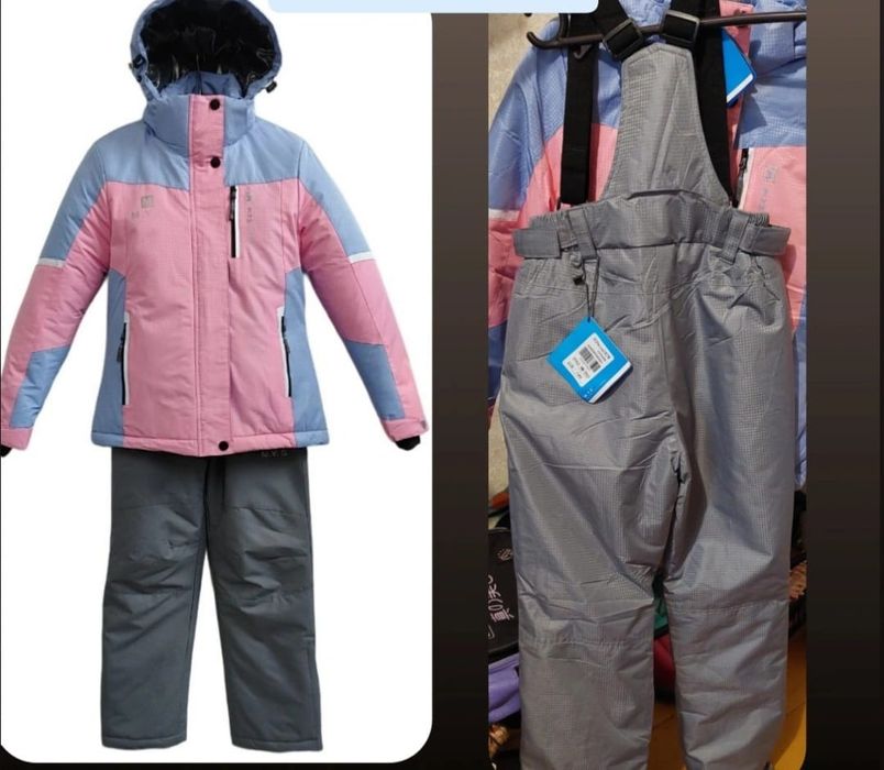 Детский горнолыжный костюм на девочку