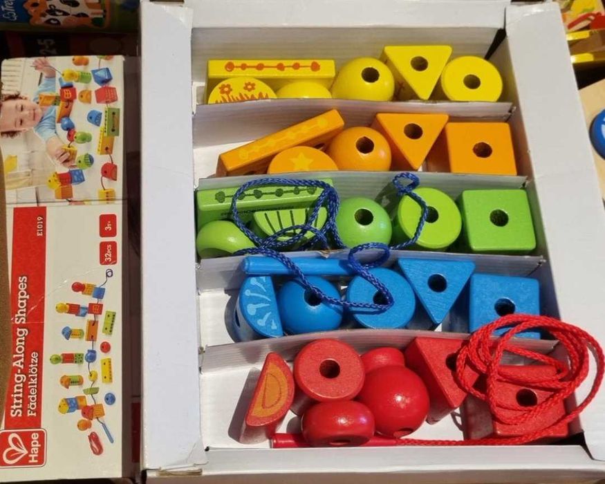 Дървени играчки Монтесори