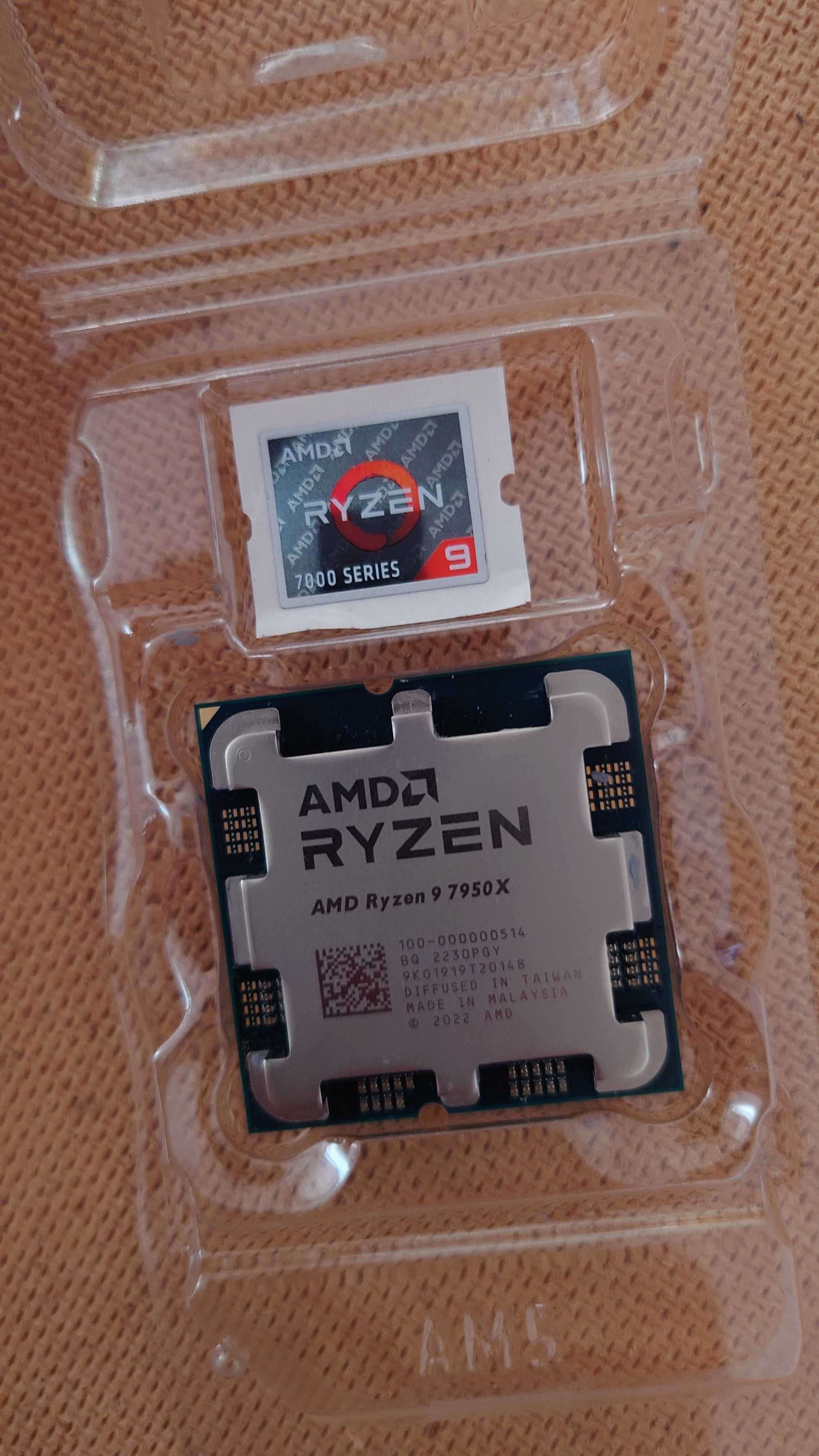 AMD Ryzen 9 7950X 4.50GHz 16-Cores AM5 процесор