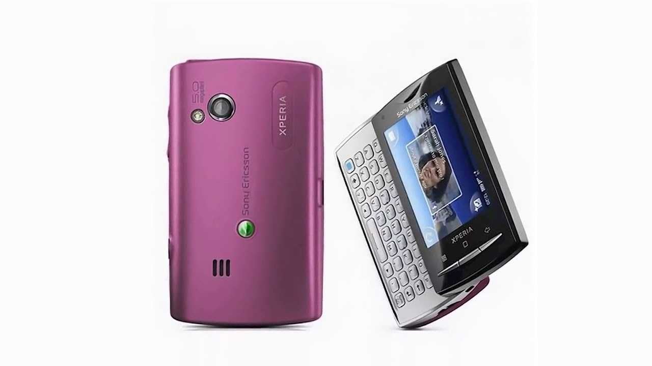 «Sony Ericsson XPERIA 10X mini pro» и «NOKIA 7310—Supernova»