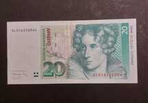 Bancnota 20 mărci germane DM