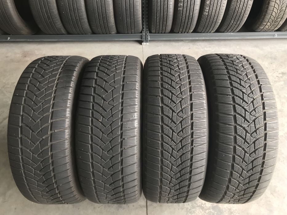 Set Anvelope Cauciucuri Iarna Dunlop 255 55 R19 M+S Profil 6mm