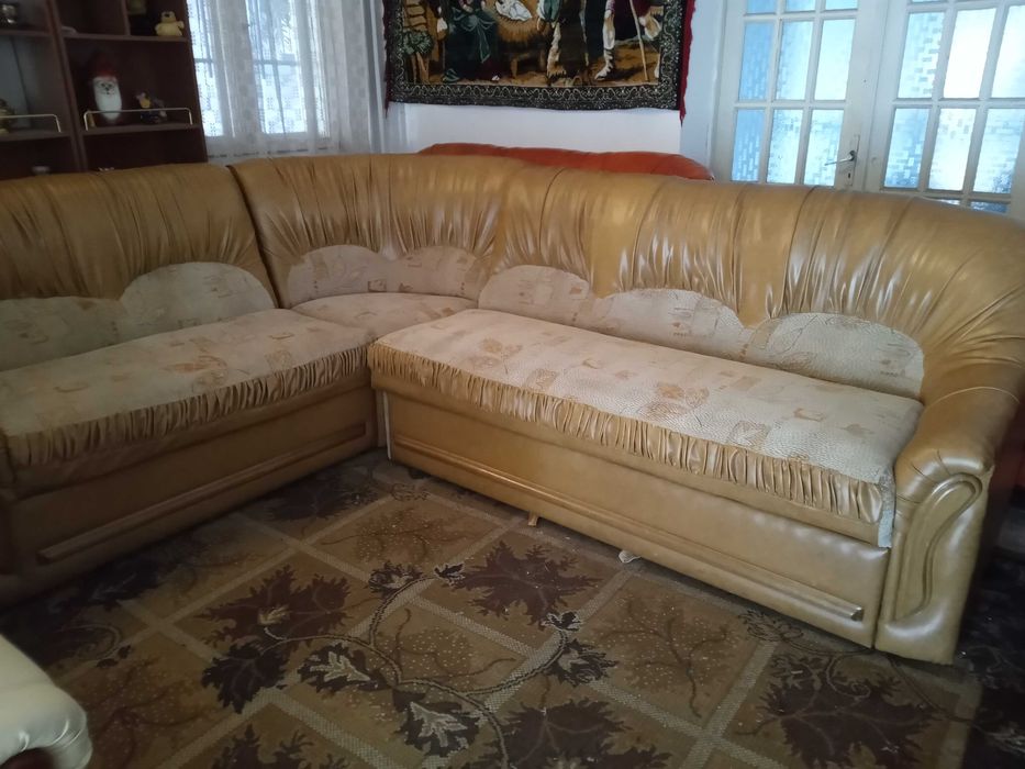 Colțar extensibil maro