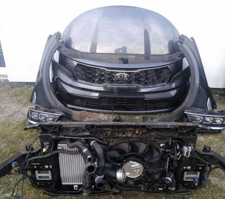 Дверь Радиатор Усилитель Защита Подкрыльник Соренто 22 Sorento 22-