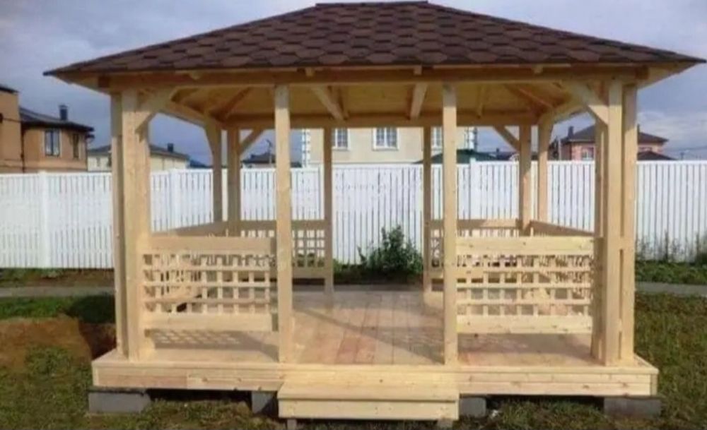 Foișor și terase mobilier și gradina