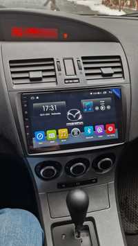 PROMOTIE - Navigatie GPS Android Dedicata Mazda 3 - WIFI USB BT QLED