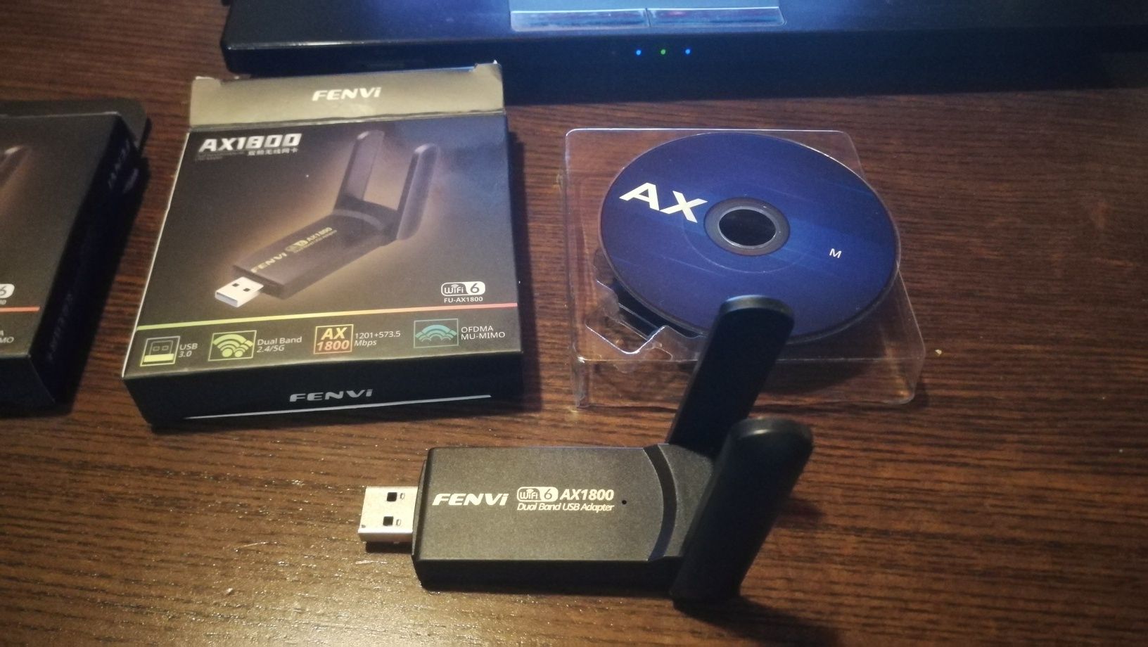 USB wifi 6 приемник Fenvi FU AX1800, dual band