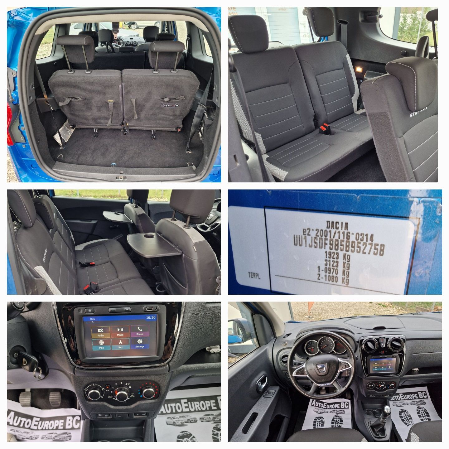 Dacia Lodgy Stepway 7 locuri 1.5 dci an 2018 E6 cash sau rate