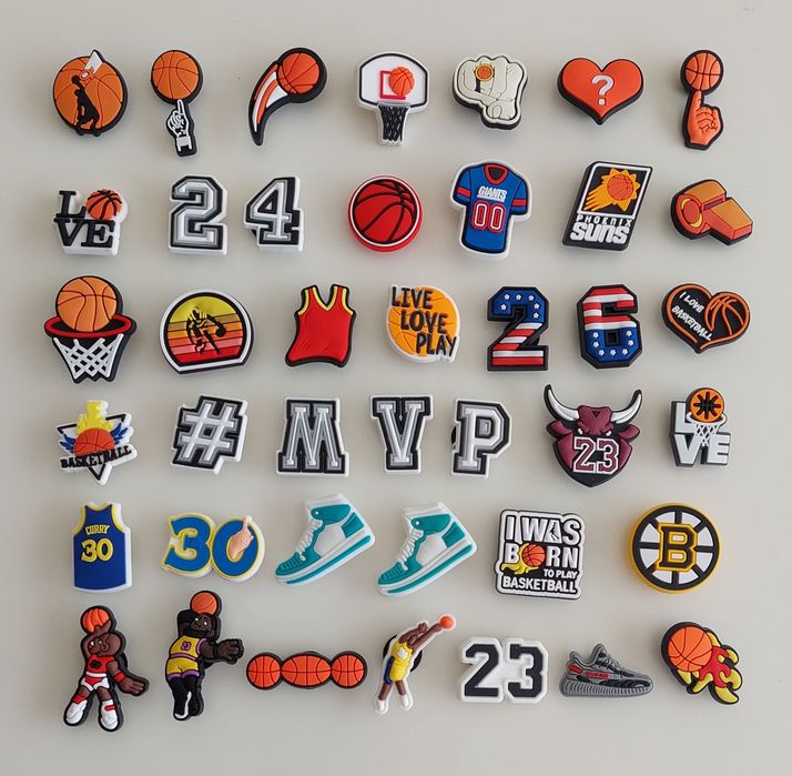 Баскетбол Футбол Значки за Crocs JIBBITZ Аксесоари за Crocs