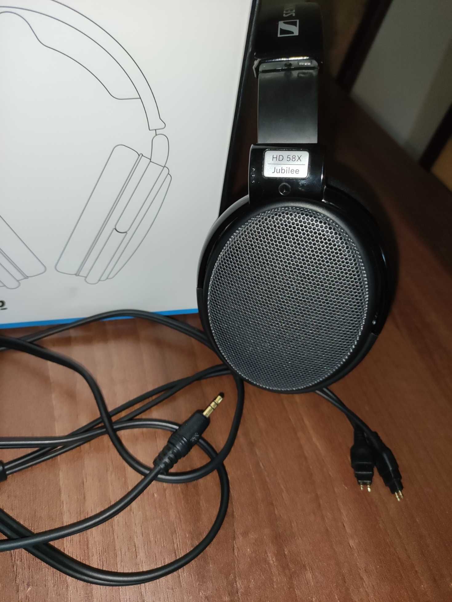 Casti Sennheiser HD58X Jubilee + Elite Velour ear pads